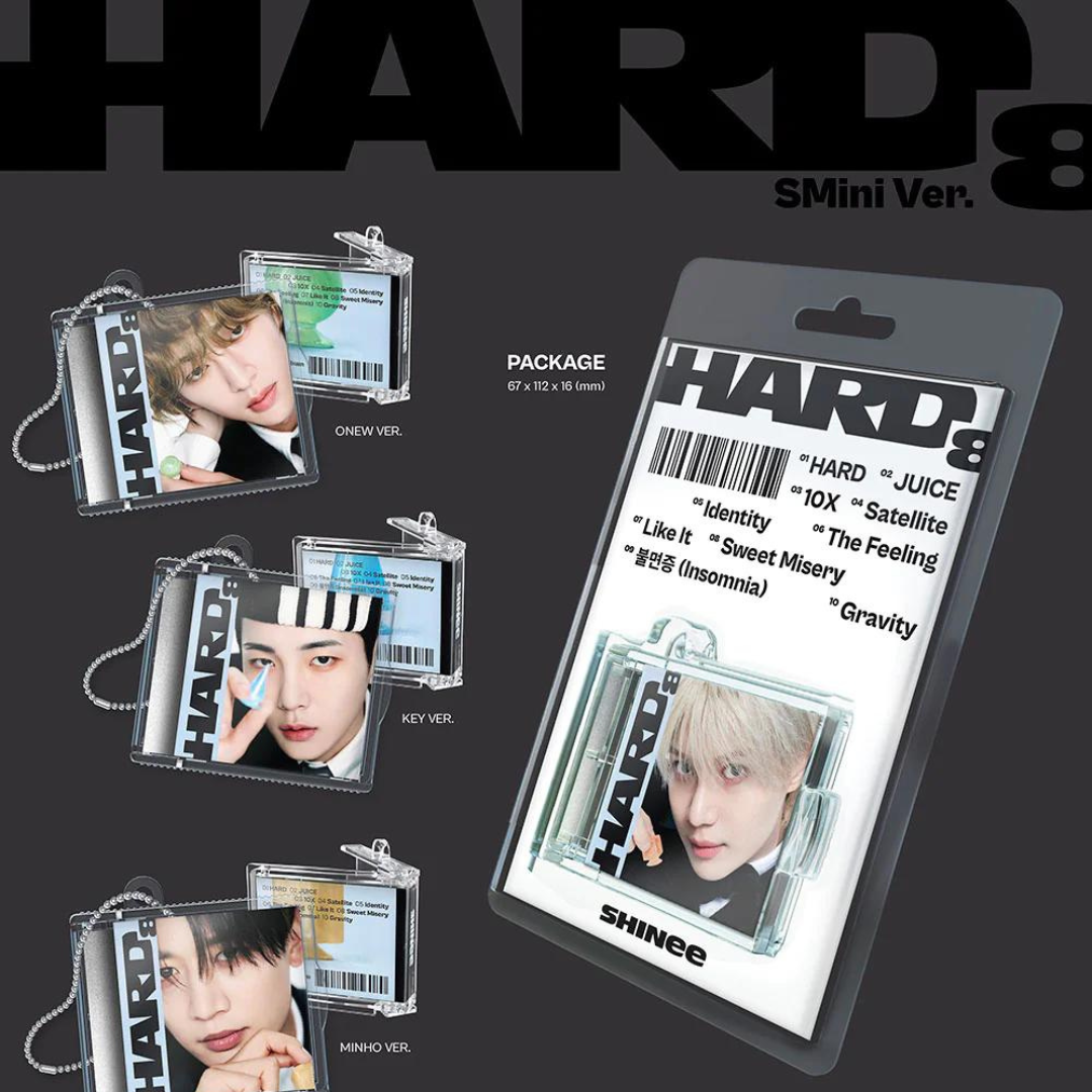 SHINEE - VOL.8 [HARD] (SMINI VER.) (4 VERSIONS)