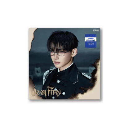 (PRE-ORDER) [HELLO82] [HELLO82 EXCLUSIVE] &TEAM - 3RD EP [WE ON FIRE] SOLO EDITION (9 VERSIONS) RANDOM - LightUpK