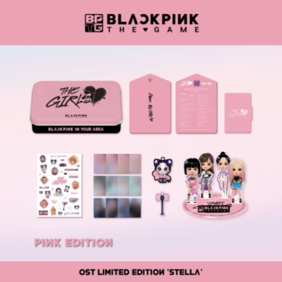 BLACKPINK - BLACKPINK THE GAME OST [THE GIRLS] STELLA VER. (LIMITED EDITION) (2 VERSIONS)