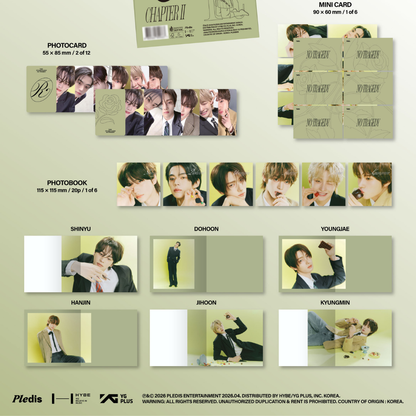 (PRE-ORDER) TWS - NO TRAGEDY (COMPACT VER.) (3 VERSIONS) RANDOM - LightUpK