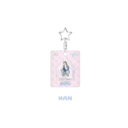 (PRE-ORDER) STRAY KIDS - MINI BLOCK KEYRING - STAY IN OUR LITTLE HOUSE (8 VERSIONS) - LightUpK