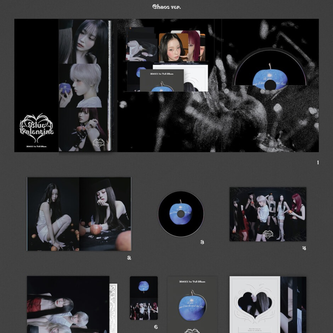 (PRE-ORDER) NMIXX - BLUE VALENTINE (3 VERSIONS) RANDOM - LightUpK