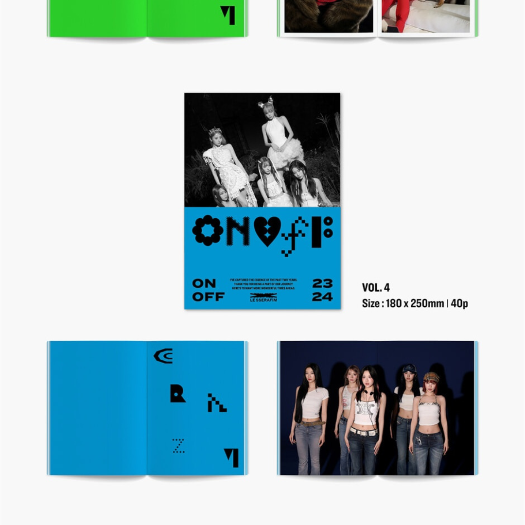 (PRE-ORDER) LE SSERAFIM - LE SSERAFIM ON-OFF 23-24 - LightUpK