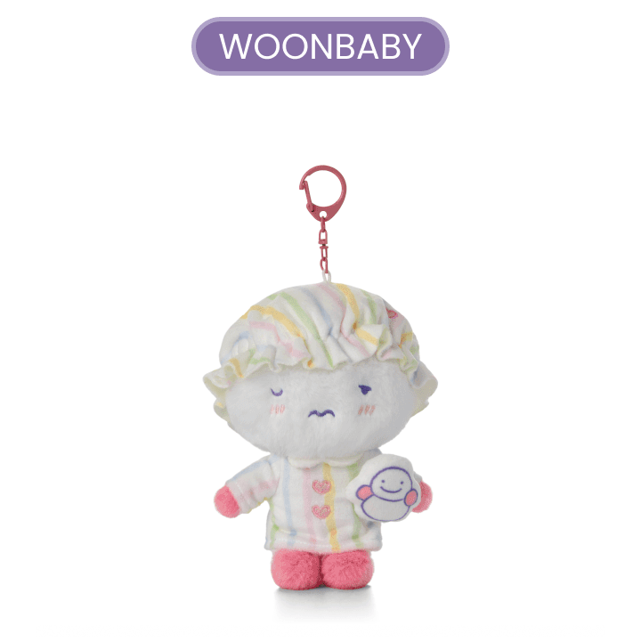 (PRE-ORDER) BOYNEXTDOOR - BBNEXDO PLUSH KEYRING - BBNEXDO IN SWEET DREAMS MD (6 VERSIONS)