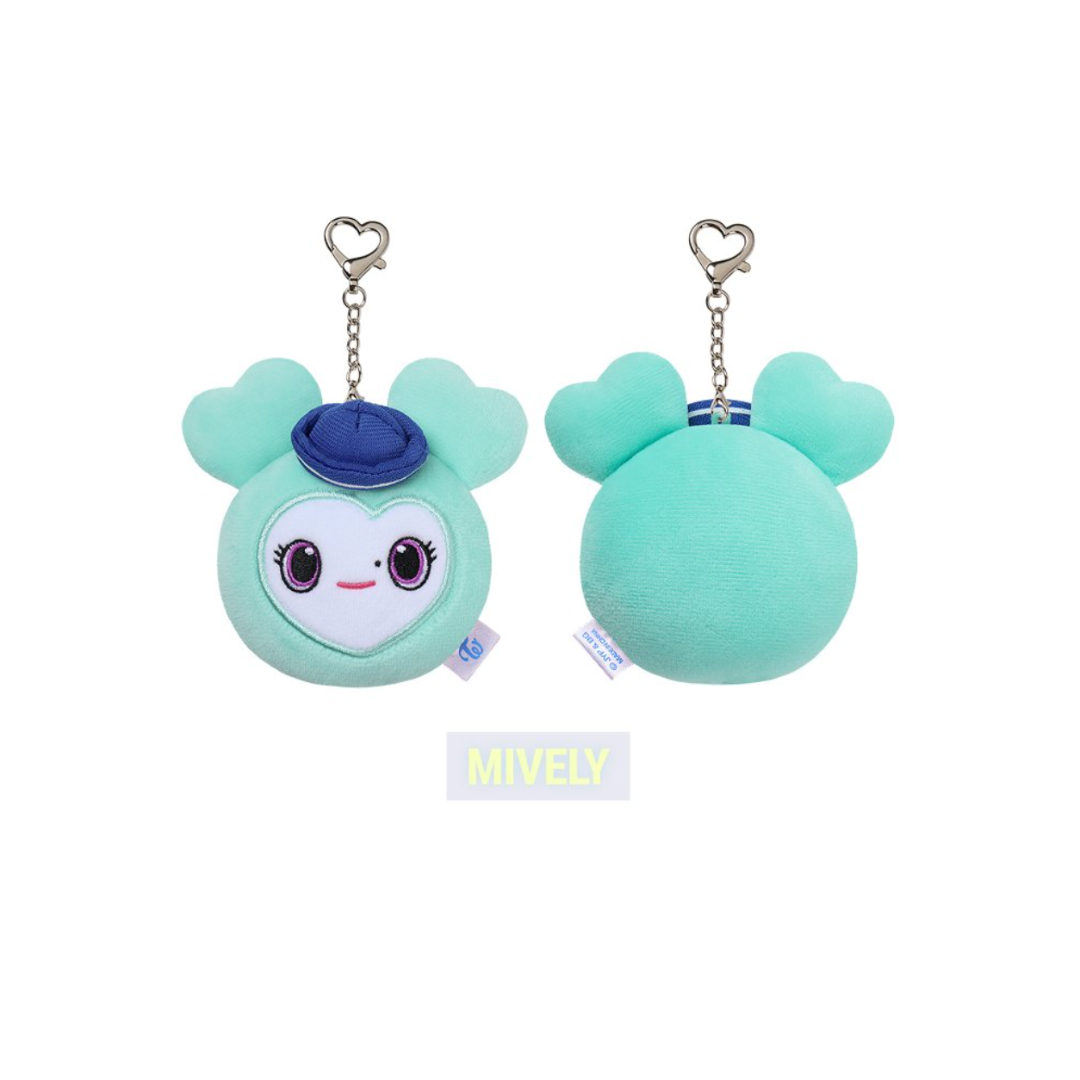 (PRE-ORDER) TWICE - LOVELY FACE KEYRING MARINE Ver. - 2026 TWICE THIS IS FOR WORLD TOUR FINALE in SEOUL (9 VERSIONS)
