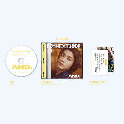 BOYNEXTDOOR - AND. [LIMITED] (6 VERSIONS)