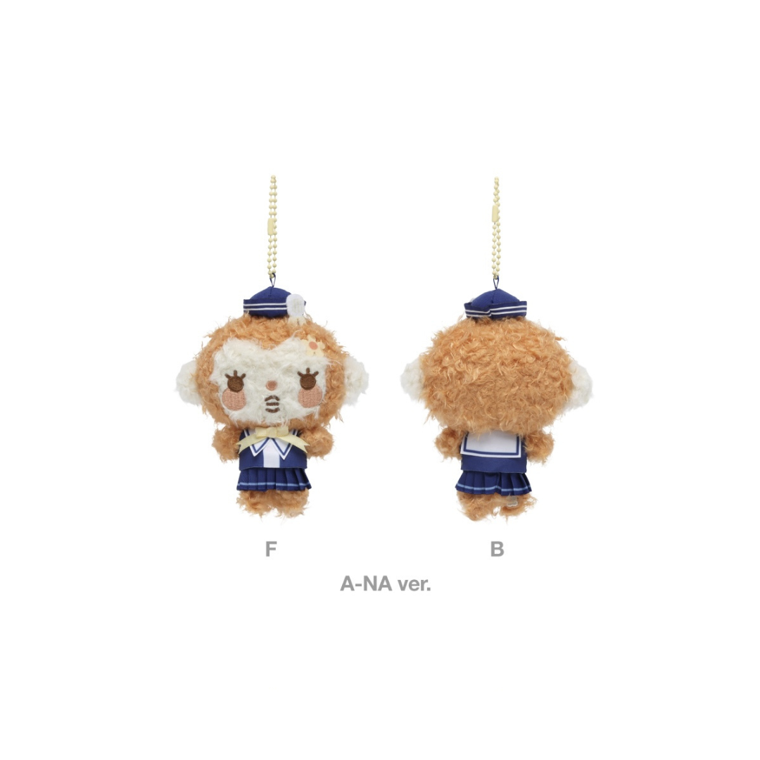 (PRE-ORDER) HEARTS2HEARTS - 19 MARINE LOOK DOLL KEYRING / 2026 Hearts2Hearts 2ND MINI ALBUM POP-UP [레몬탱 (LEMON TANG)] OFFICIAL MD (9 VERSIONS)