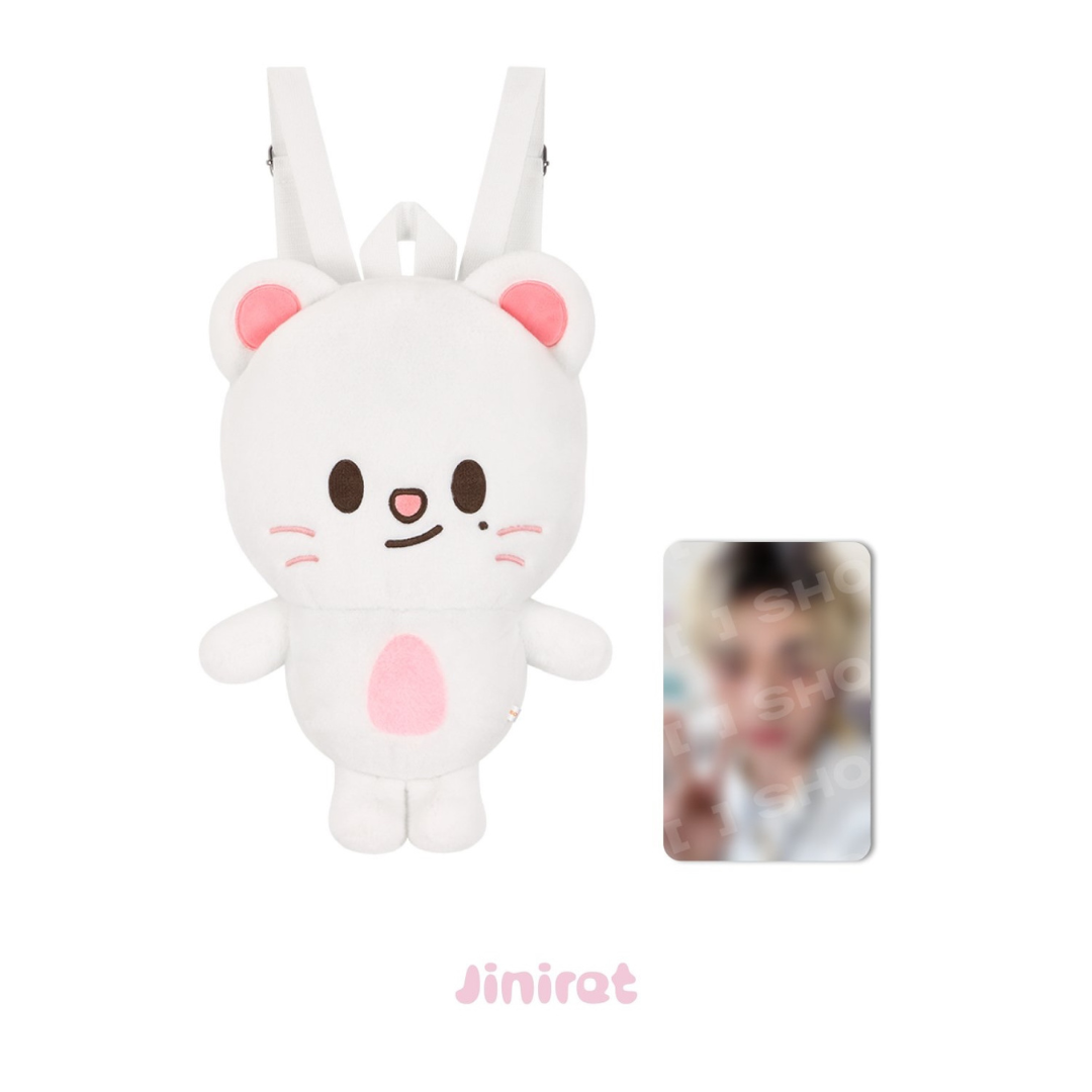 (PRE-ORDER) STRAY KIDS - SKZOO PLUSH BACKPACK - STAY IN OUR LITTLE HOUSE (8 VERSIONS) - LightUpK