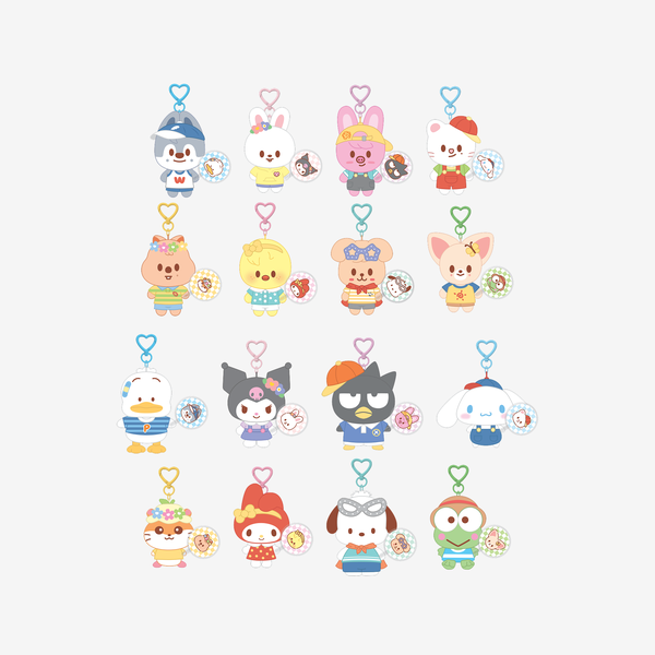 (PRE-ORDER) STRAY KIDS - 10CM PLUSH MINI PICKET Ver. - SKZOO X SANRIO CHARACTERS (16 VERSIONS)