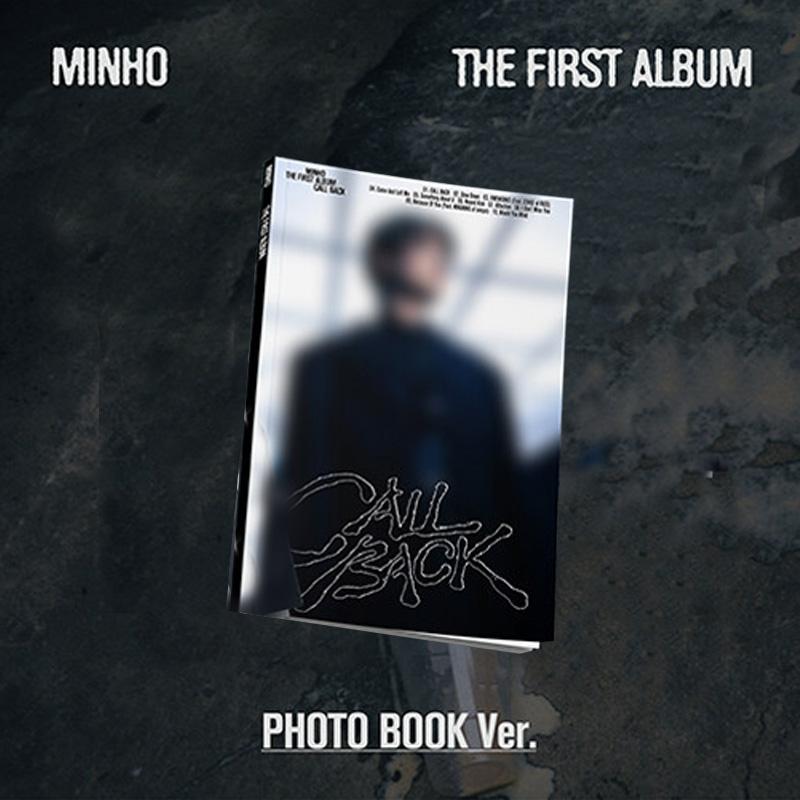 MINHO - 1ST ALBUM [CALL BACK] PHOTOBOOK VER. (2 VERSIONS) - LightUpK