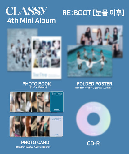 (PRE-ORDER) CLASS:Y - 4TH MINI ALBUM [RE:BOOT] (2 VERSIONS) RANDOM
