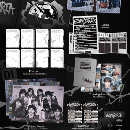 ALPHA DRIVE ONE - THE 1ST MINI ALBUM [EUPHORIA] FREAK ALARM VER. - LightUpK