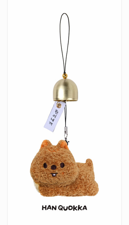 (PRE-ORDER) STRAY KIDS - SKZOO PLUSH DOOR BELL KEYRING - RUN IT (8 VERSIONS)