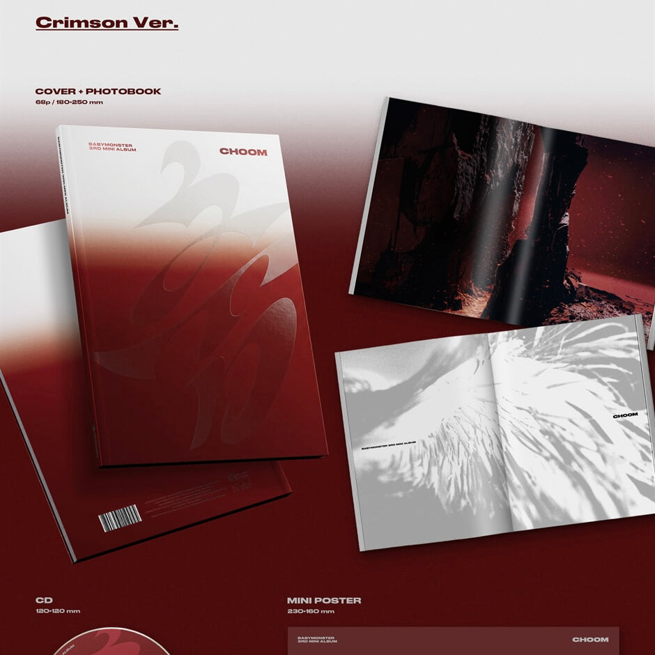 (PRE-ORDER) BABYMONSTER - 3RD MINI ALBUM [CHOOM] (3 VERSIONS) - LightUpK