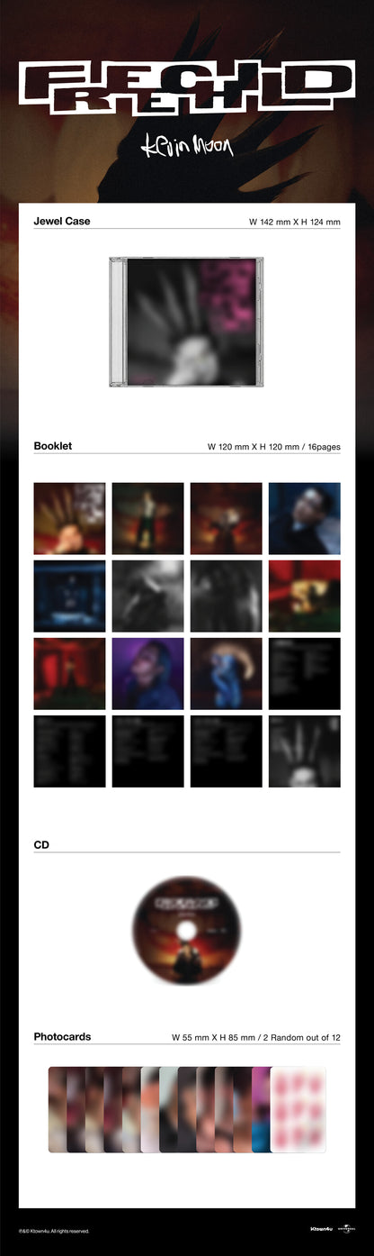 (PRE-ORDER) KEVIN MOON - 1ST SINGLE ALBUM [FREECHILD]