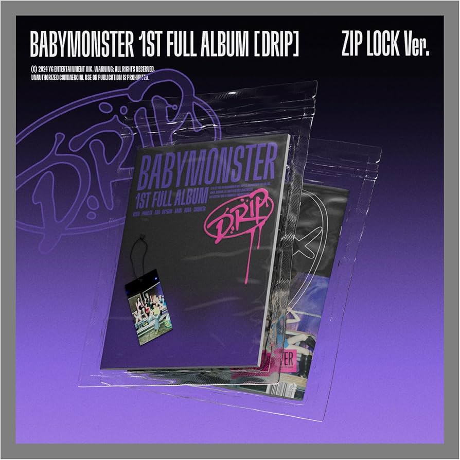 BABYMONSTER - 1ST FULL ALBUM [DRIP] (2 VERSIONS) - LightUpK