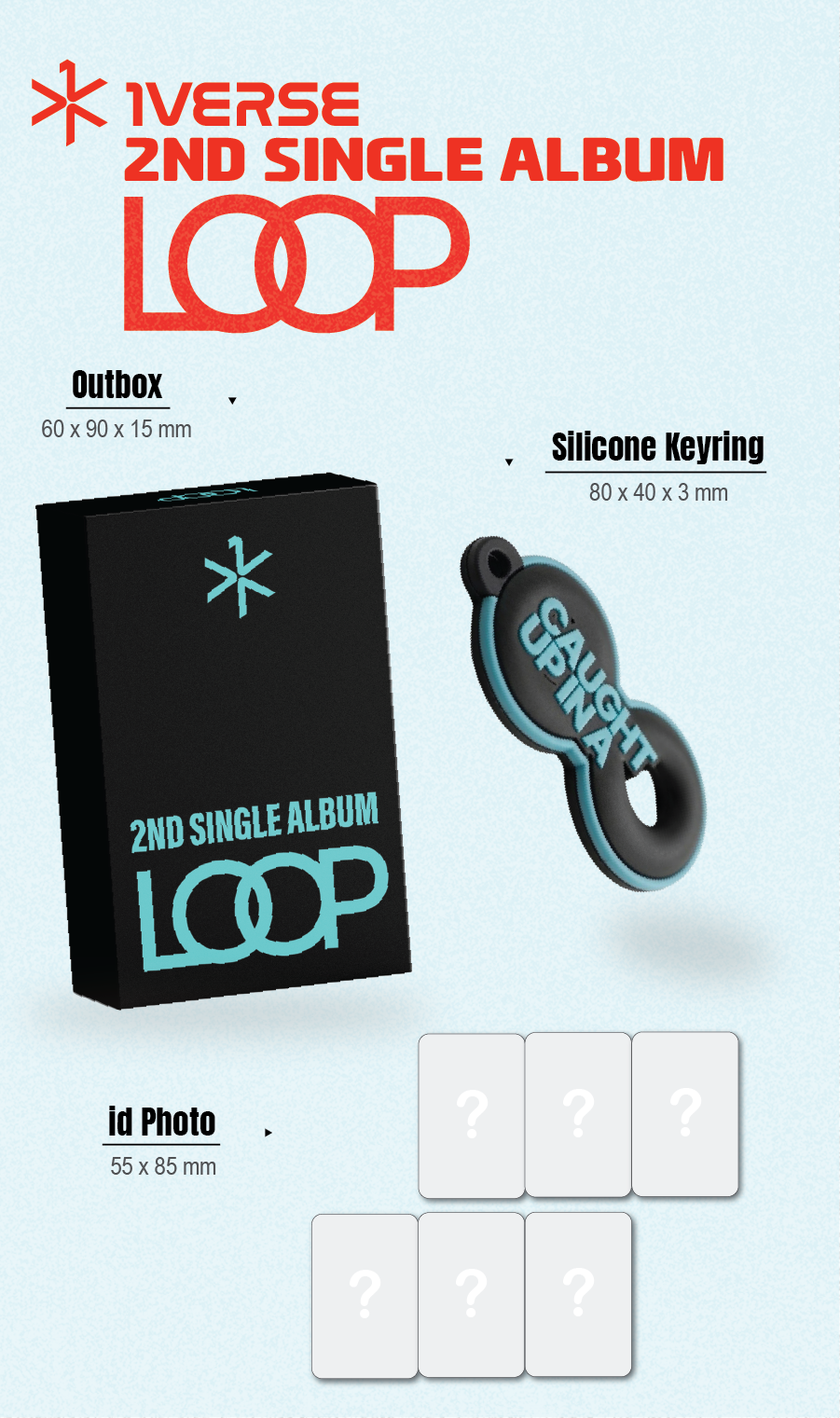 (PRE-ORDER) 1VERSE - 2ND SINGLE ALBUM [LOOP] (POCA)
