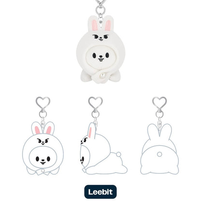 (PRE-ORDER) STRAY KIDS - DOMINATE : CELEBRATE POP-UP STORE MD - SKZOO KEYRING LYING VER. (8 VERSIONS) - LightUpK