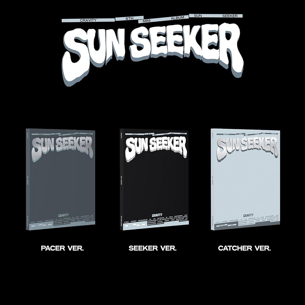 CRAVITY - [SUN SEEKER] (6TH MINI ALBUM) (3 VERSIONS) - LightUpK