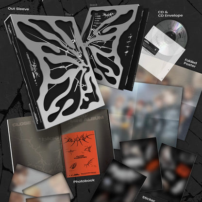 (PRE-ORDER) CLOSE YOUR EYES - THE 3RD MINI ALBUM [BLACKOUT] (BLACKOUT VER.) - LightUpK