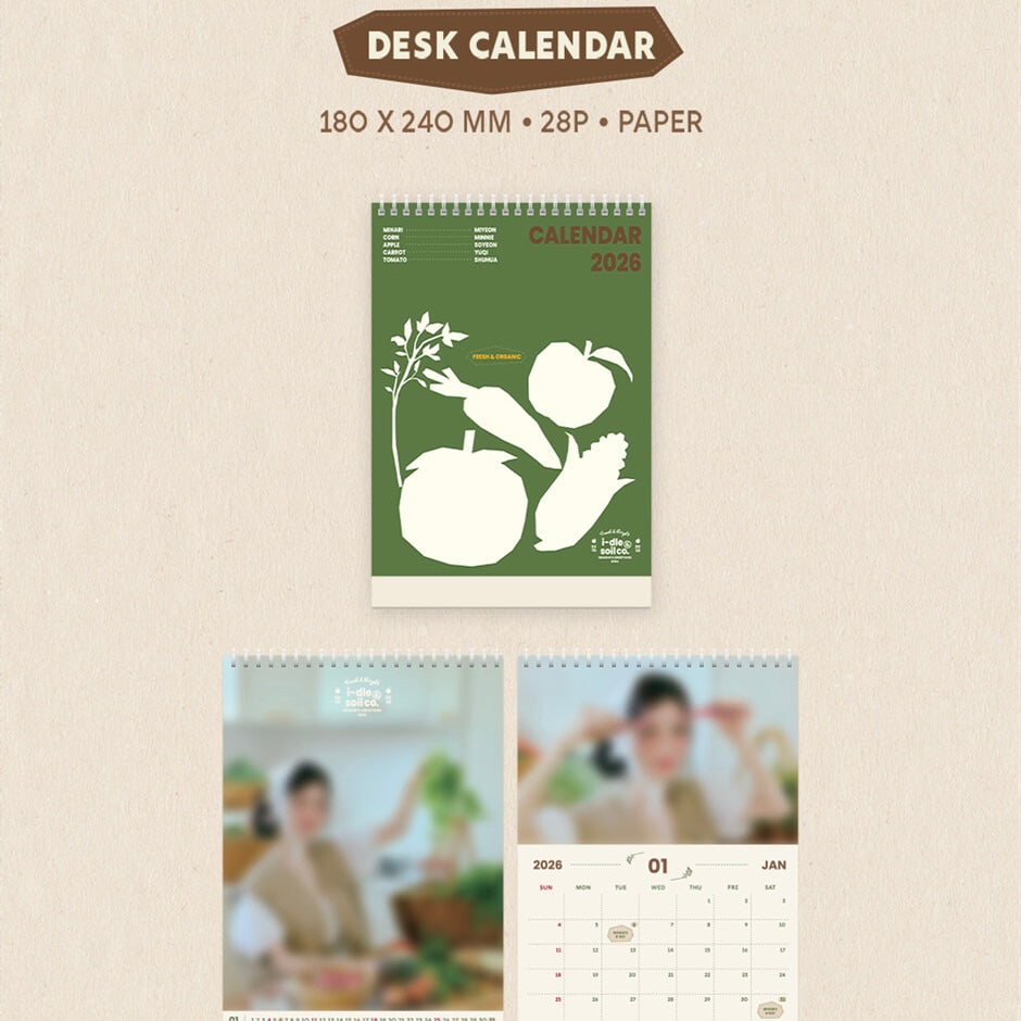 (PRE-ORDER) I-DLE - 2026 SEASON'S GREETING [I-DLE & SOIL CO.]