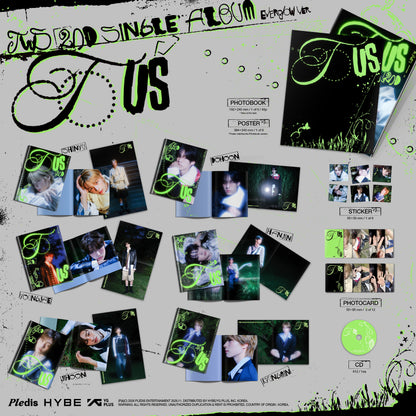 (PRE-ORDER) TWS - 2ND SINGLE ALBUM [TO US] EVERGLOW VER. (6 VERSIONS) RANDOM