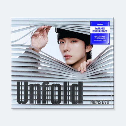 (PRE-ORDER) [HELLO82] [POP-UP EXCLUSIVE] MONSTA X - UNFOLD (DIGIPAK VER.) (6 VERSIONS) RANDOM - LightUpK
