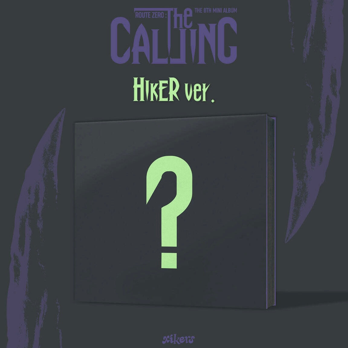 (PRE-ORDER) XIKERS - 8TH MINI ALBUM [ROUTE ZERO : THE CALLING] (2 VERSIONS) RANDOM