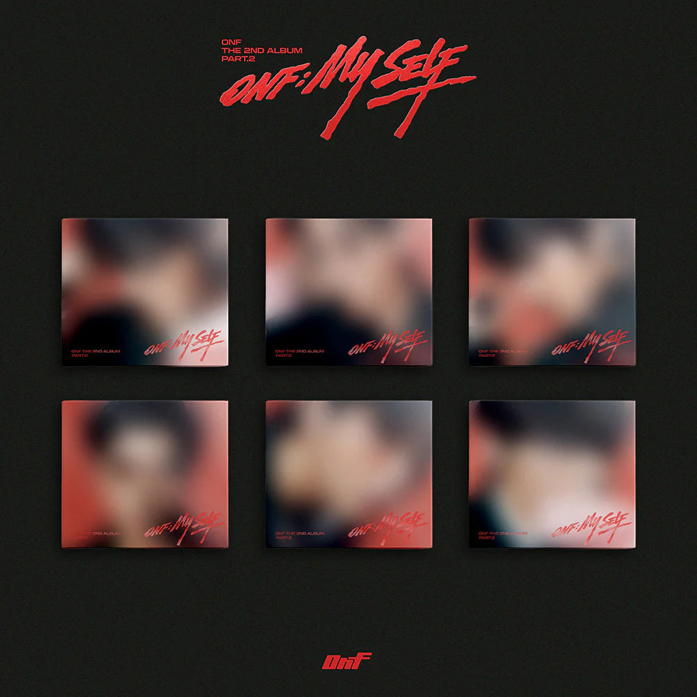 (PRE-ORDER) ONF - 2ND ALBUM PART.2 [ONF:MY SELF] (DIGIPACK VER.) (6 VERSIONS) RANDOM - LightUpK