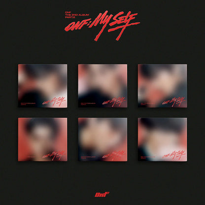 (PRE-ORDER) ONF - 2ND ALBUM PART.2 [ONF:MY SELF] (DIGIPACK VER.) (6 VERSIONS) RANDOM - LightUpK