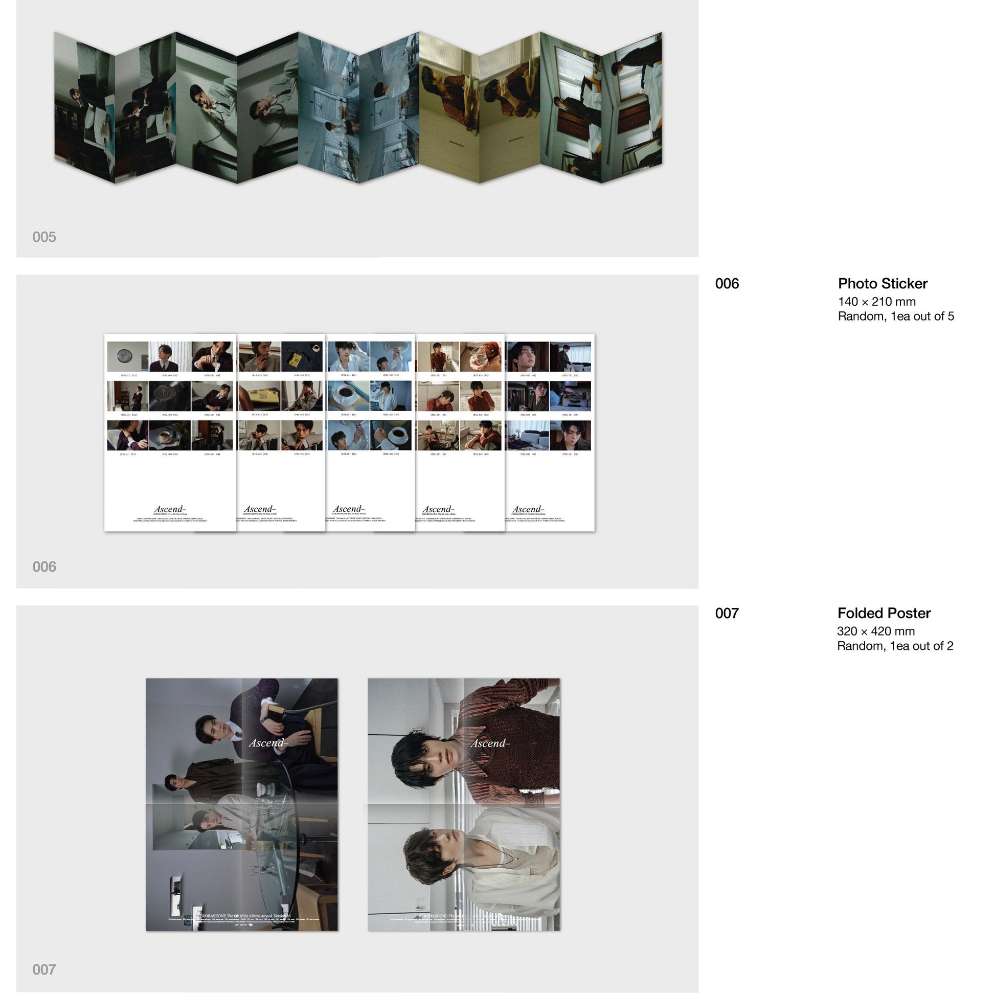 (PRE-ORDER) [HELLO82] [HELLO82 EXCLUSIVE] ZEROBASEONE - ASCEND- (2 VERSIONS) - LightUpK