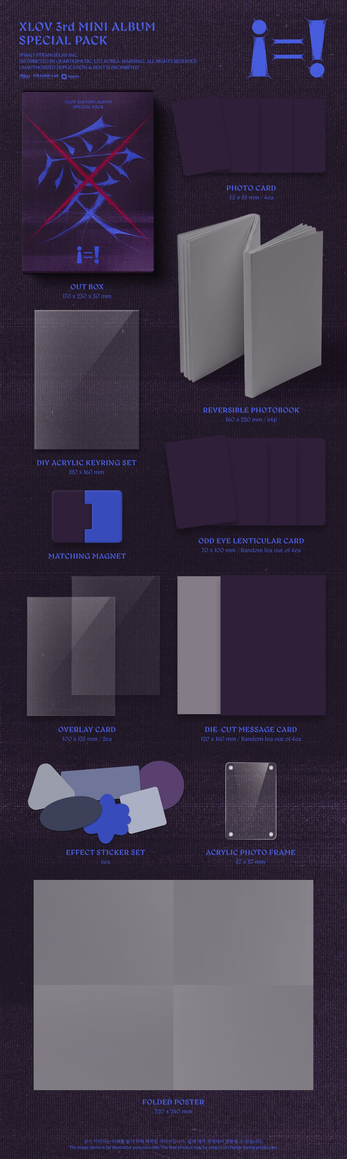 (PRE-ORDER) XLOV - [I=!] SPECIAL PACK - LightUpK