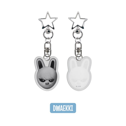 (PRE-ORDER) STRAY KIDS - EVIL SKZOO ACRYLIC KEYRING - SKZOO EVERYWHERE ALL AROUND THE WORLD (8 VERSIONS) - LightUpK