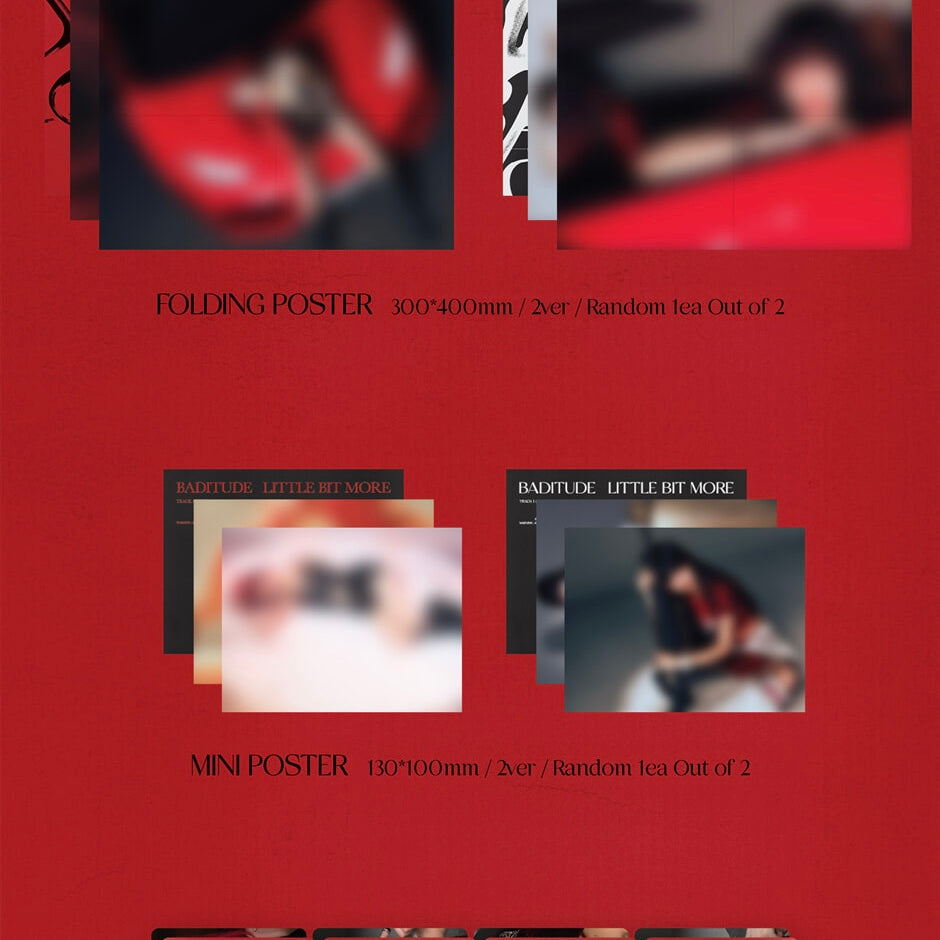 (PRE-ORDER) SOOJIN - BADITUDE (2 VERSIONS) RANDOM - LightUpK