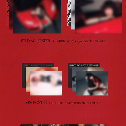 (PRE-ORDER) SOOJIN - BADITUDE (2 VERSIONS) RANDOM - LightUpK