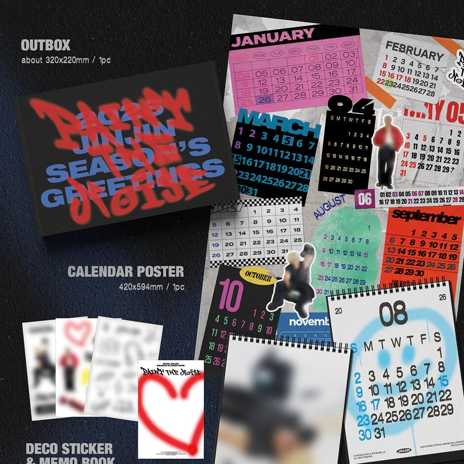 (PRE-ORDER) JINJIN - 2026 SEASON'S GREETINGS [PAINT THE NOISE]