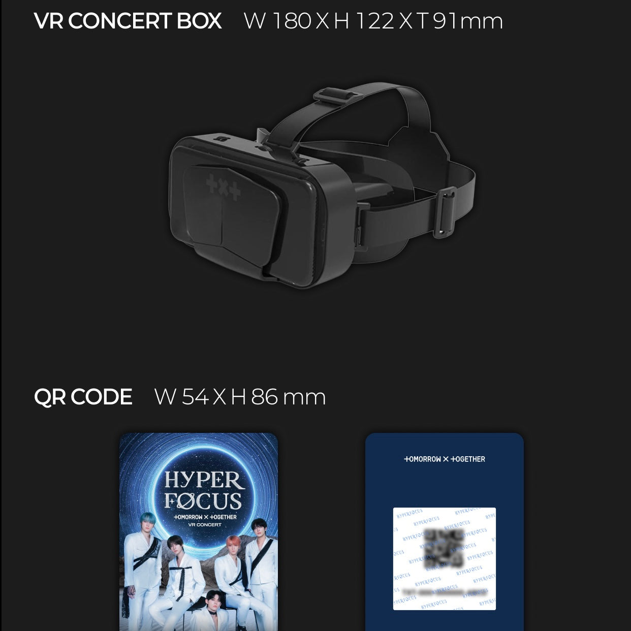 (PRE-ORDER) [HELLO82] TOMORROW X TOGETHER - VR CONCERT BOX (3 VERSIONS) - LightUpK