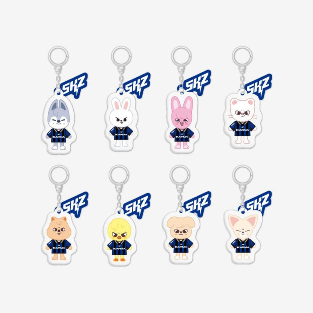 (PRE-ORDER) STRAY KIDS - SKZOO YINYANG KEYRING - KARMA POP-UP MERCH (8 VERSIONS) - LightUpK