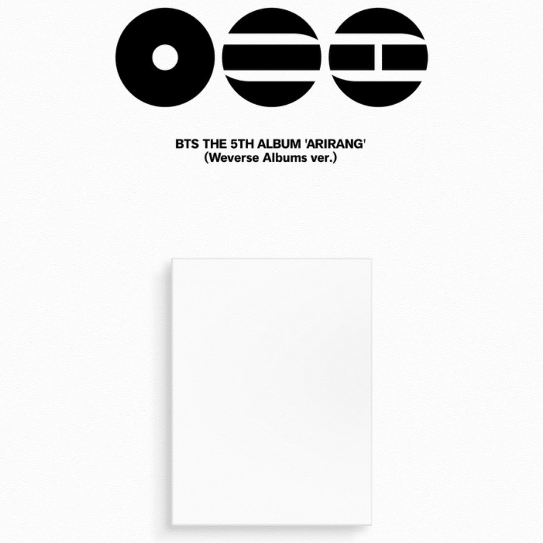 (PRE-ORDER) BTS - ARIRANG (WEVERSE ALBUM VER.)