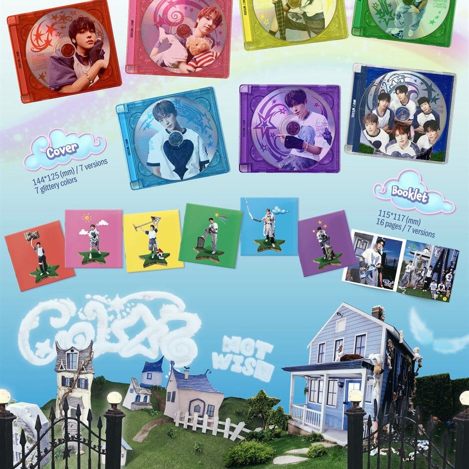 NCT WISH - 3RD MINI ALBUM [COLOR] (JEWEL CASE VER.) (7 VERSIONS)