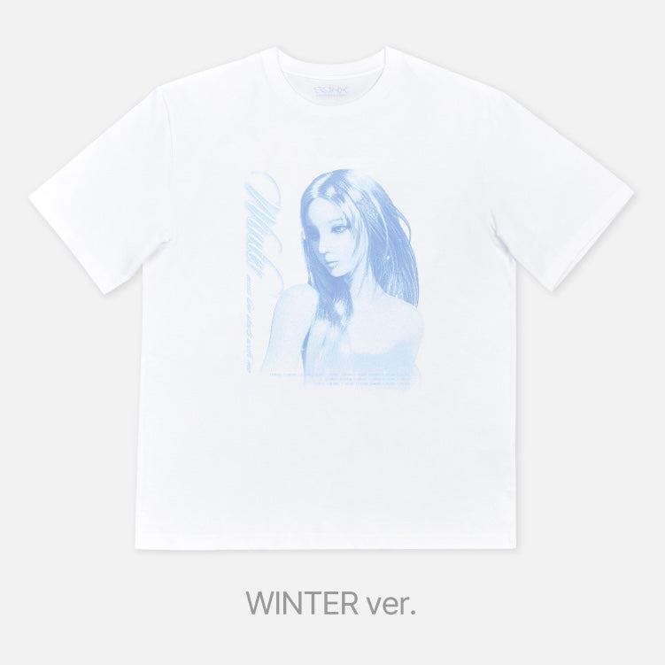 (PRE-ORDER) AESPA - 2025-26 AESPA LIVE TOUR [SYNK : AEXIS LINE] : T-SHIRT (4 VERSIONS) - LightUpK