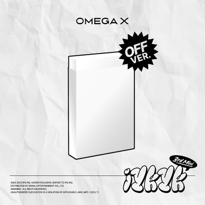 OMEGA X - 3ÈME MINI ALBUM [IYKYK] (2 VERSIONS)