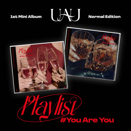 UAU - 1ST MINI ALBUM [PLAYLIST #YOU ARE YOU] (2 VERSIONS) - LightUpK