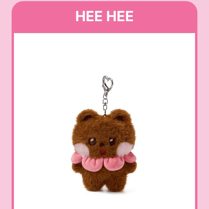 (PRE-ORDER) ILLIT - 2ND DEBUT ANNIVERSARY MD - DEARLIT PLUSH KEYRING (5 VERSIONS) - LightUpK