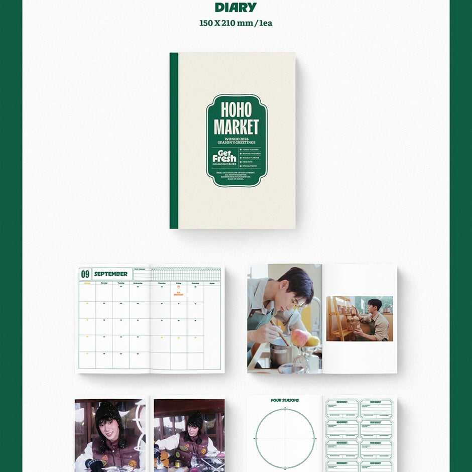 (PRE-ORDER) WONHO - 2026 SEASON'S GREETINGS [HOHO MARKET]