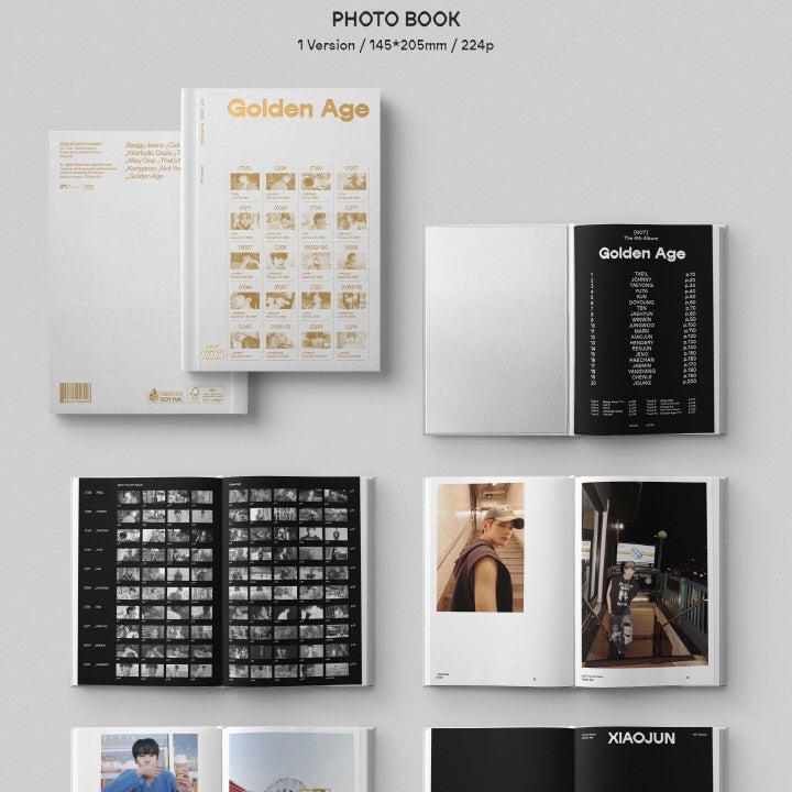  NCT Golden Age 4th Album CD+Booklet+Photocard+etc+