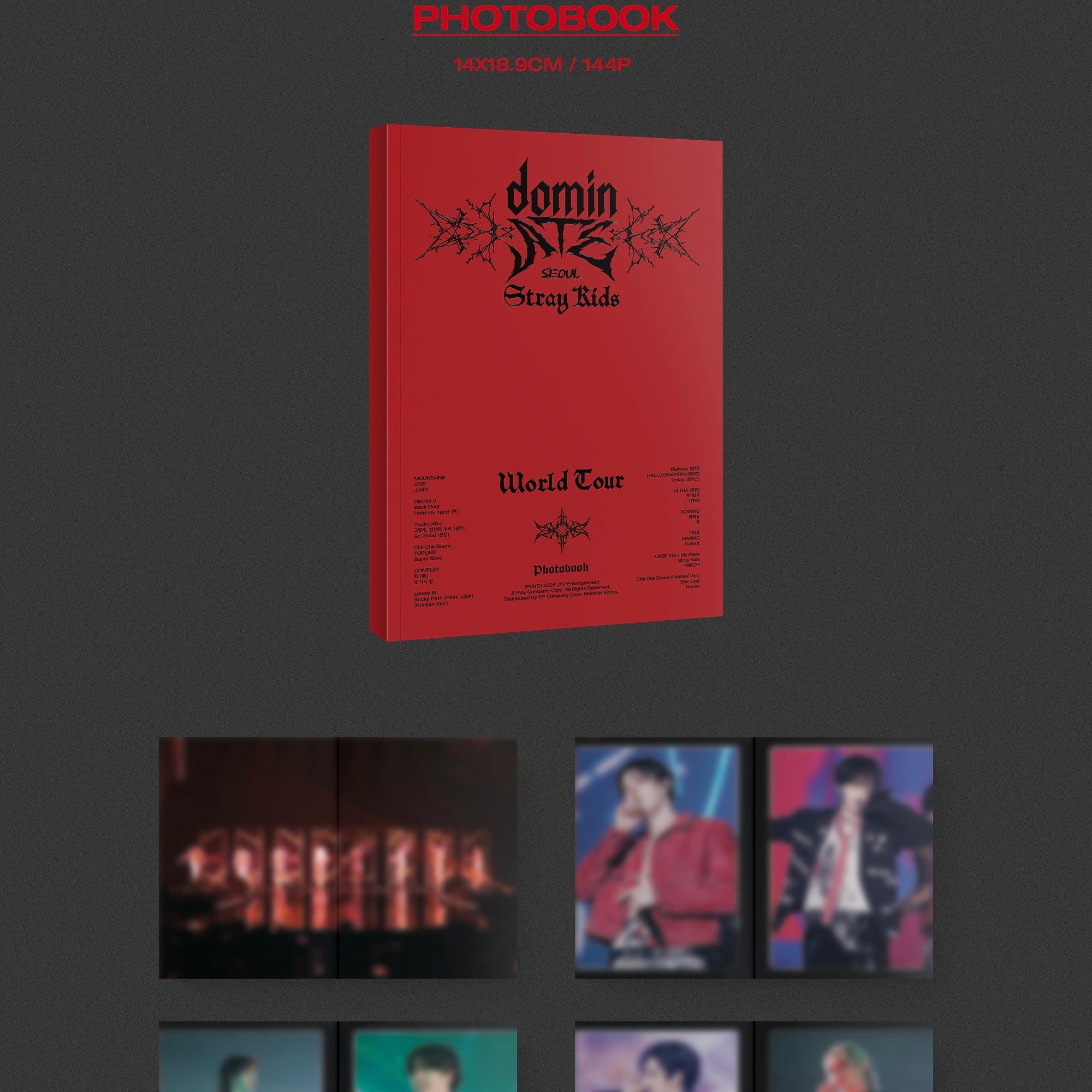 STRAY KIDS WORLD TOUR dominATE SEOUL DVD