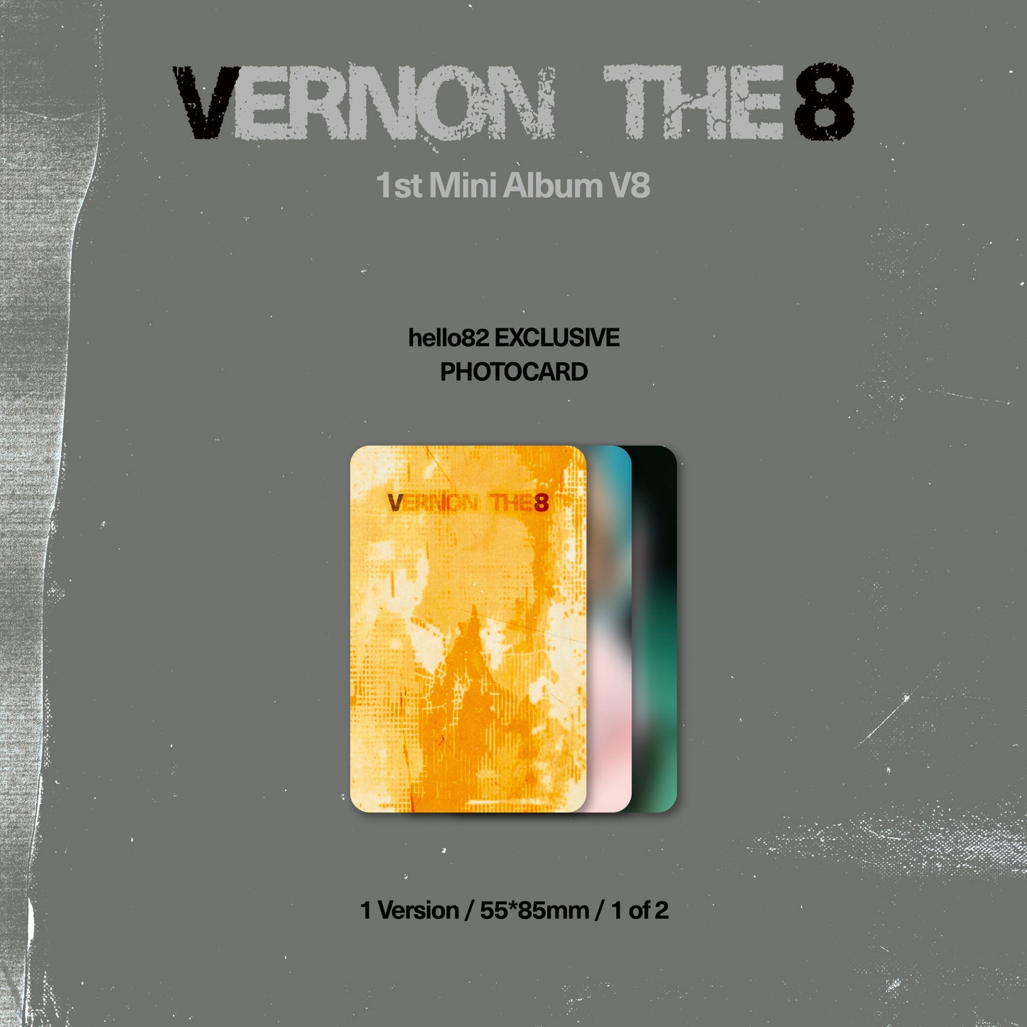 (PRE-ORDER) [hello82] [hello82 EXCLUSIVE] THE 8, VERNON - V8 1st Mini Album 'V8' (2 VERSIONS)