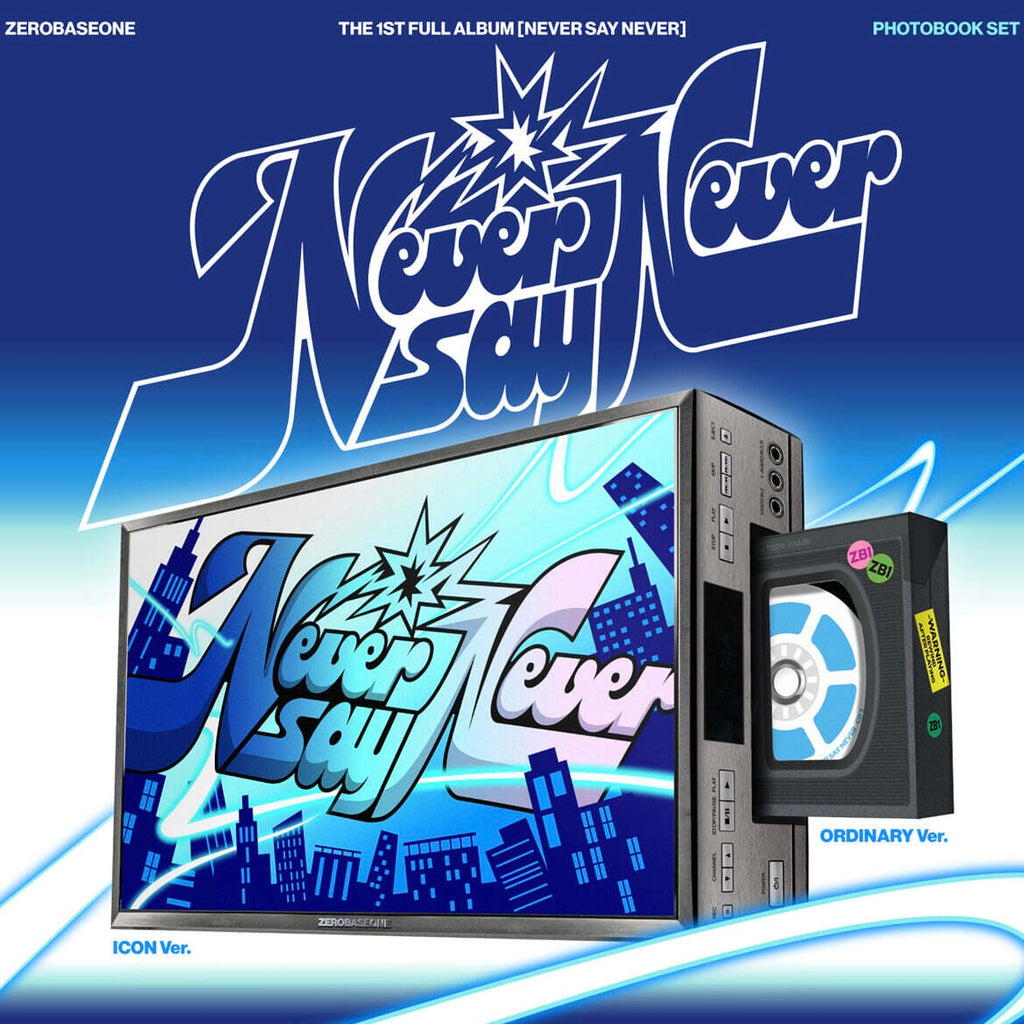 (PRE-ORDER) ZEROBASEONE - THE 1ST FULL ALBUM [NEVER SAY NEVER] PHOTOBOOK VER. (2 VERSIONS) RANDOM - LightUpK