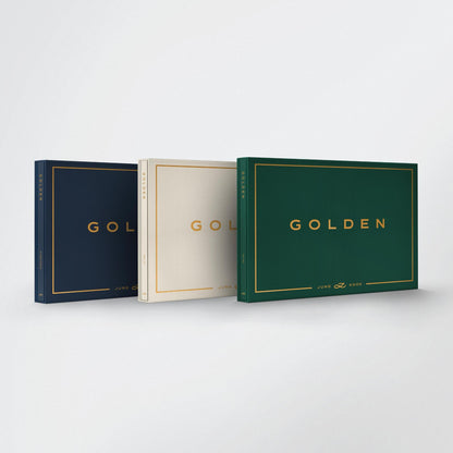 JUNG KOOK (BTS) - GOLDEN (3 VERSIONS)